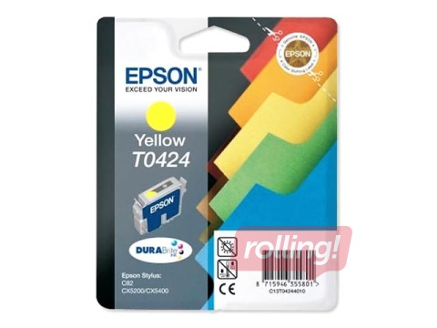 Tintes kasete Epson Stylus C82, dzeltena, 16ml
