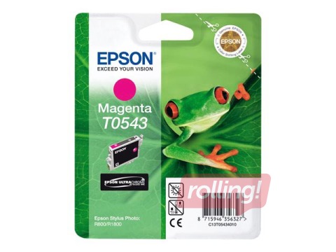 Tintes kasete Epson Stylus Photo R800, fuksīna sarkana, 13ml