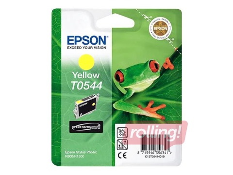 Tintes kasete Epson Stylus Photo R800, dzeltena, 13ml