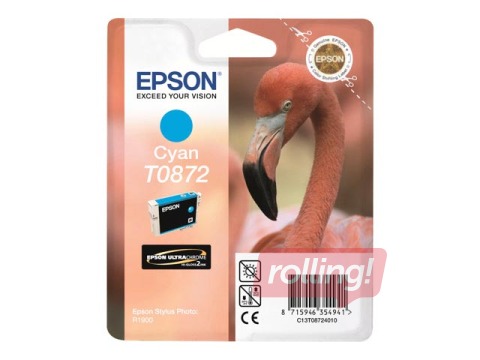 Tintes kasete Epson Stylus Photo R1900, ciānzila, 11,4ml