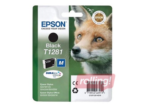 Tintes kasete Epson Stylus SX420W, melna, 5,9ml