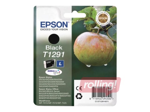 Tintes kasete Epson Stylus Office BX305F,  melna, 11,2ml