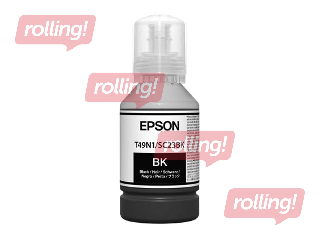 Tintes pudele Epson, SureColor, SC-T3100X, melna, 140ml