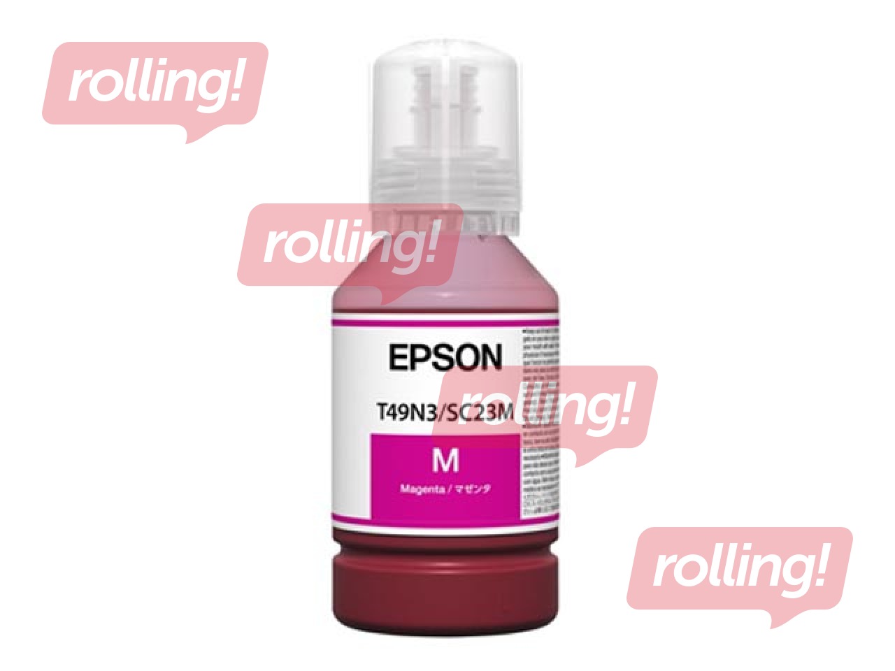 Tintes pudele Epson, SureColor, SC-T3100X, fuksīna sarkana, 140ml