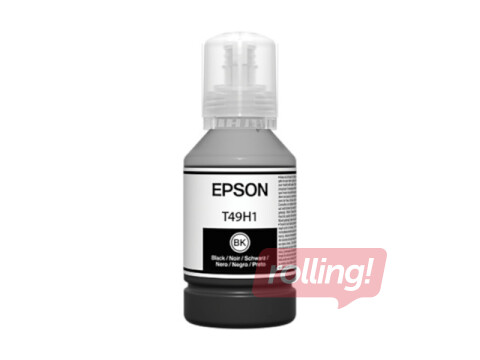 Tintes pudele Epson Dye Sublimation Black T49N100 140ml for SC-F500/F501/F100