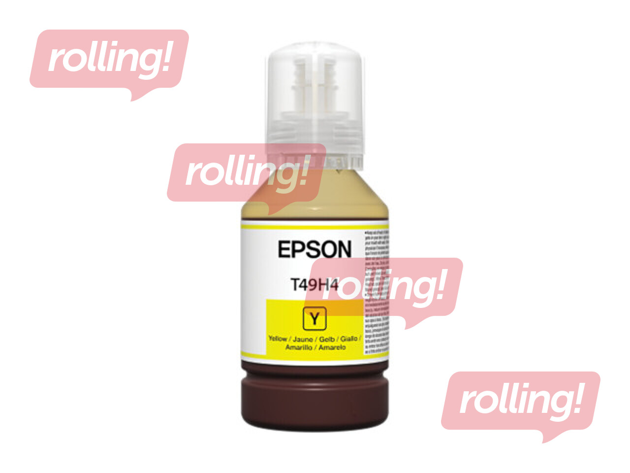 Tintes pudele Epson Dye Sublimation Yellow T49N400 140ml for SC-F500/F501/F100
