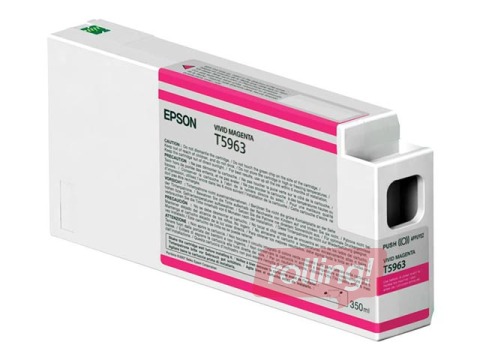 Tintes kasete Epson Stylus PRO 7700, fuksīna sarkana, 350ml