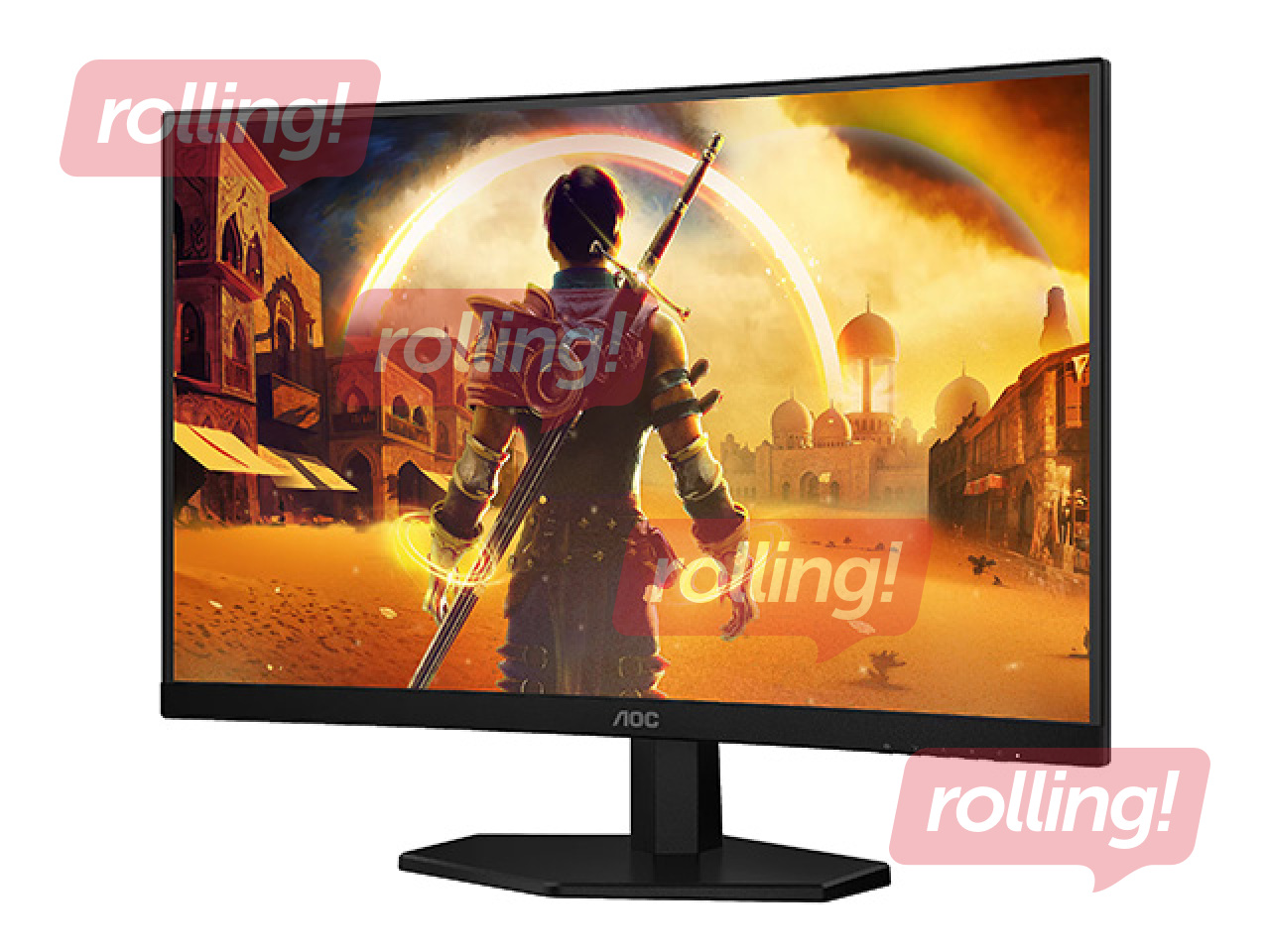 Monitors AOC Gaming, Fast VA, Full HD (1080p) 1920 x 1080 at 180 Hz, 300 cd/m², 27