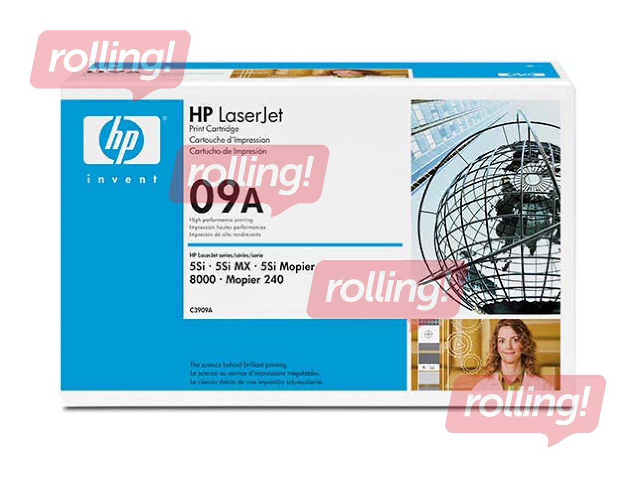 Tonera kasete HP LJ 8000/ 5SI, melna, (15000 lpp.)
