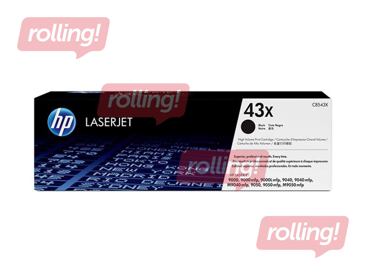 Tonera kasete HP LJ 9000, melna, (30000 lpp.)