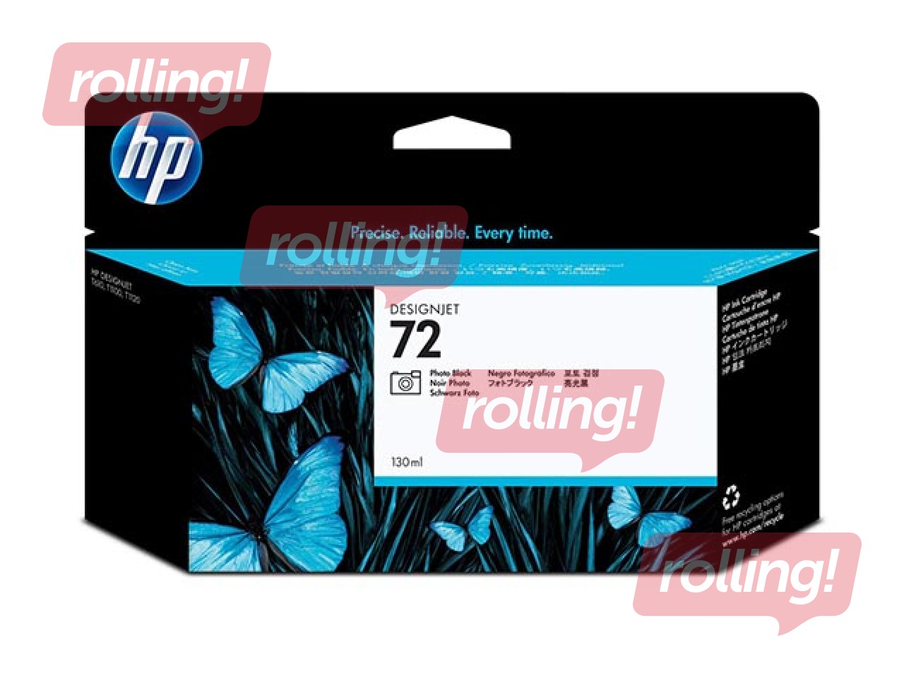 Ink cartridge  HP Nr. 72, photo black, 130ml