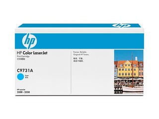 Tonera kasete HP CLJ 5500, ciānzila, (12000 lpp.)