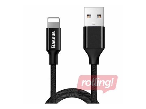 Connecting Cable  Baseus Yiven USB - Lightning, 2A, 1.2m, black
