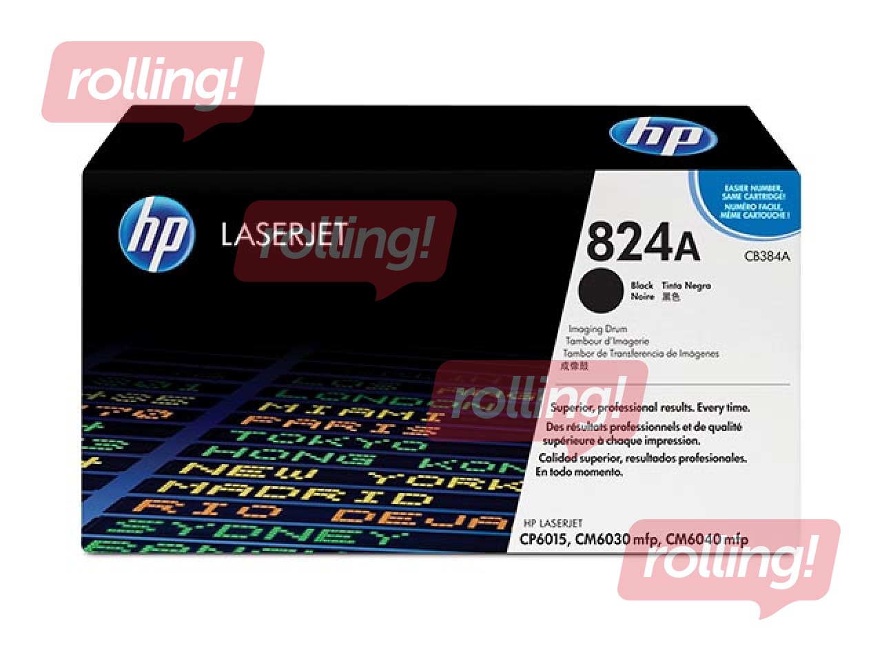 Fotocilindrs HP CLJ CP6015, melns, (23000 lpp.)