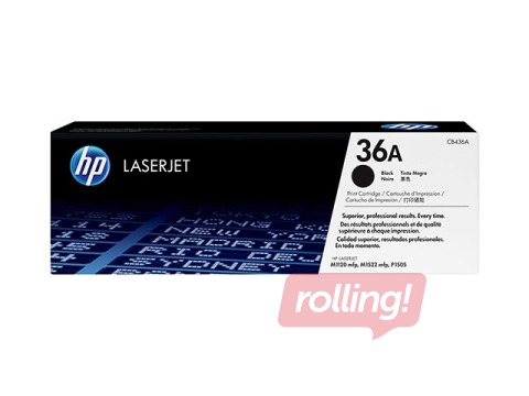 Tonera kasete HP LJ P1505, melna, (2000 lpp.)