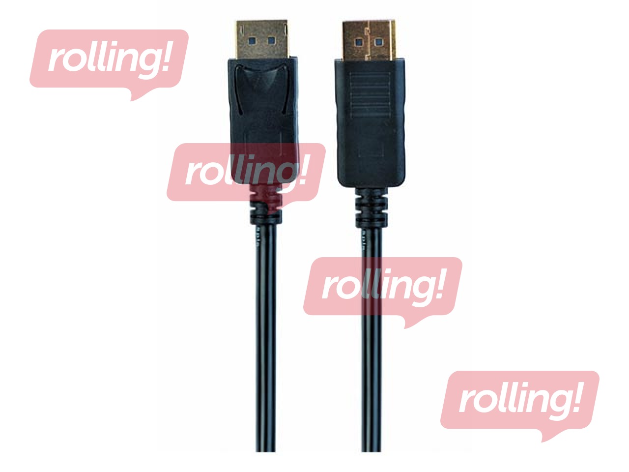 Kabelis Gembird DisplayPort Male - DisplayPort Male, 1m, black