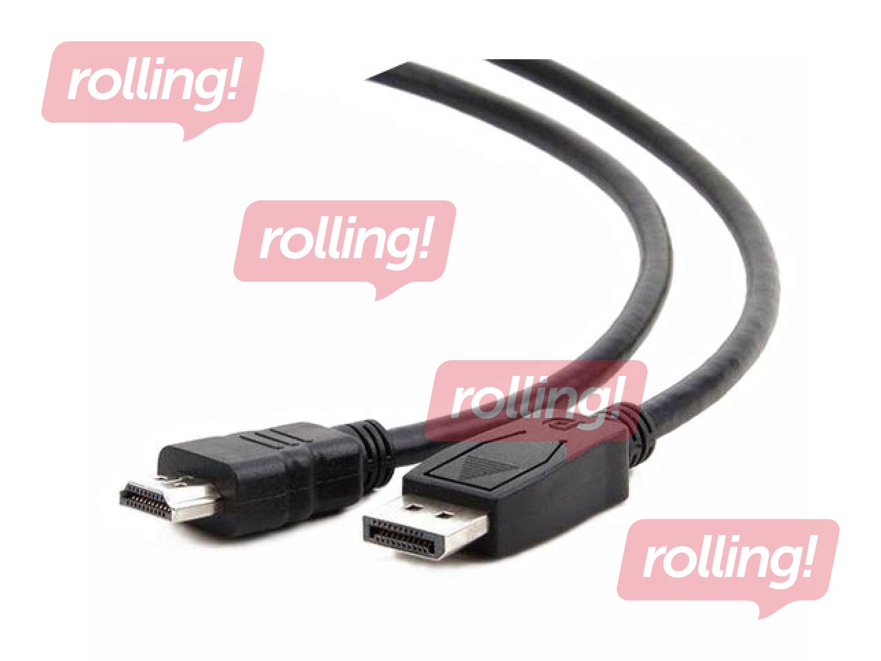 Kabelis Gembird DisplayPort - HDMI 1.0m