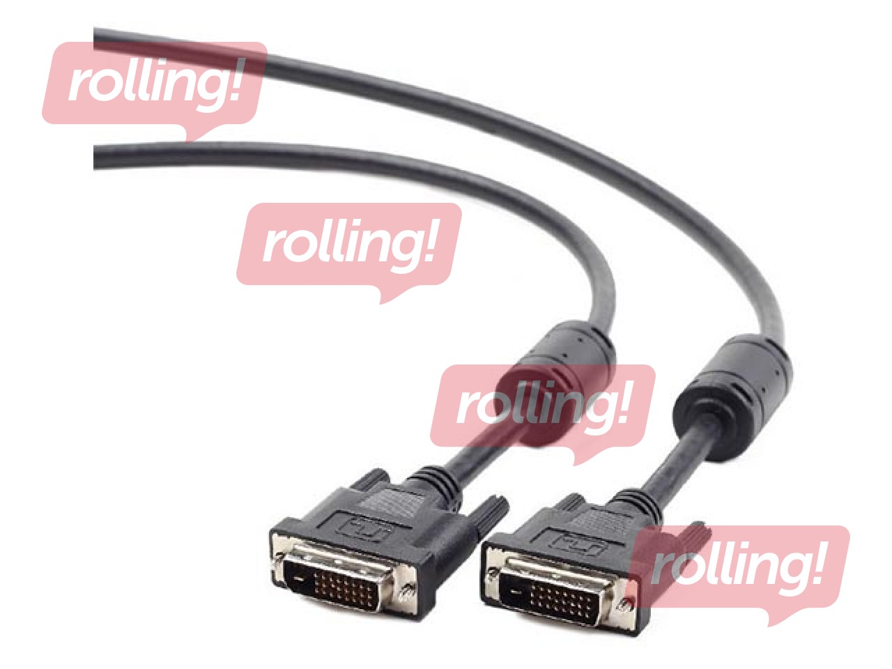 Kabelis Gembird DVI - DVI, 1.8m, melns