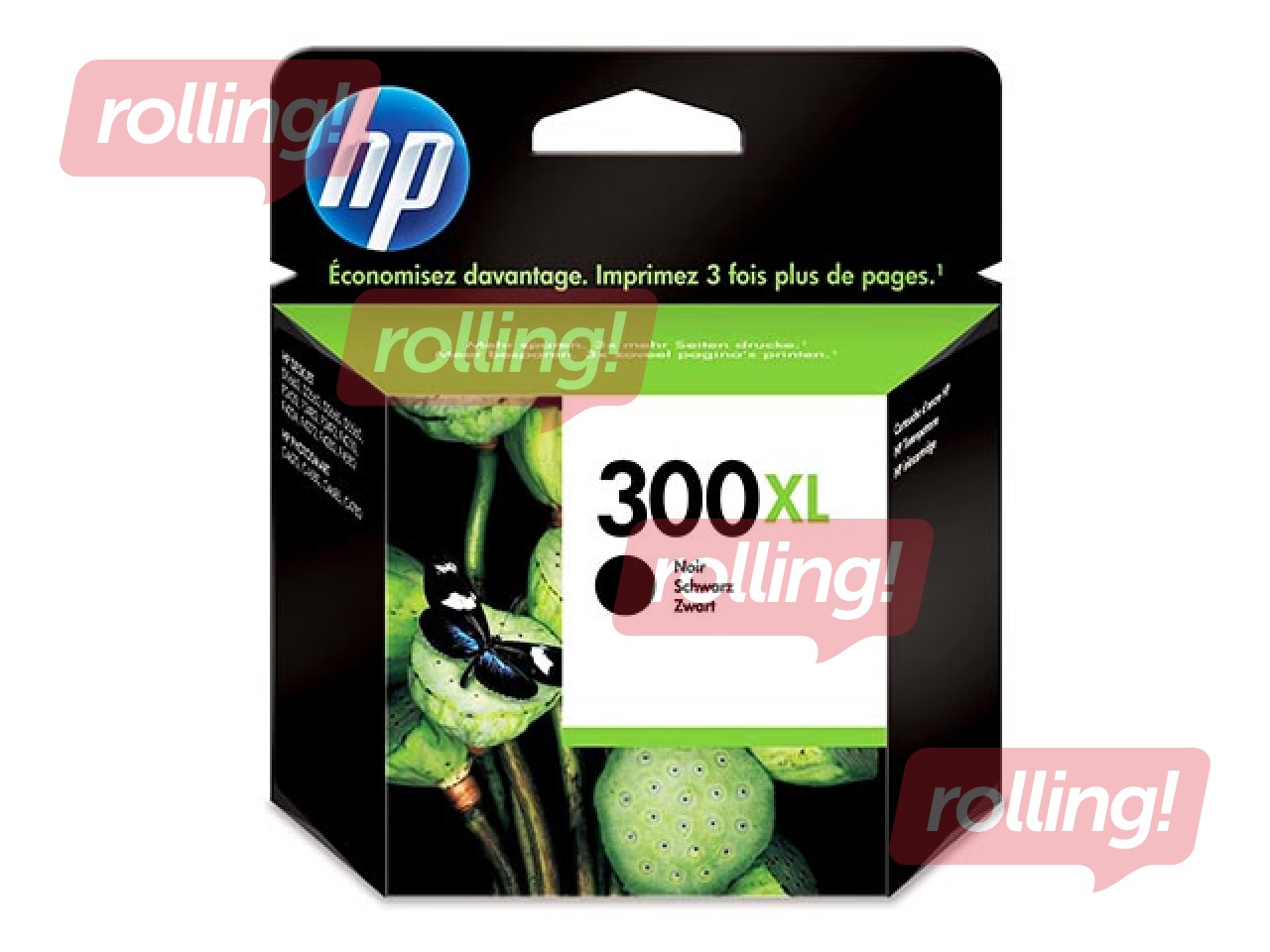 Tintes kasete HP Nr. 300XL, melna, 12ml