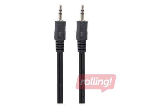 Kabelis Gembird 3,5mm Plug - Plug, 1.2m savienotājs, stereo