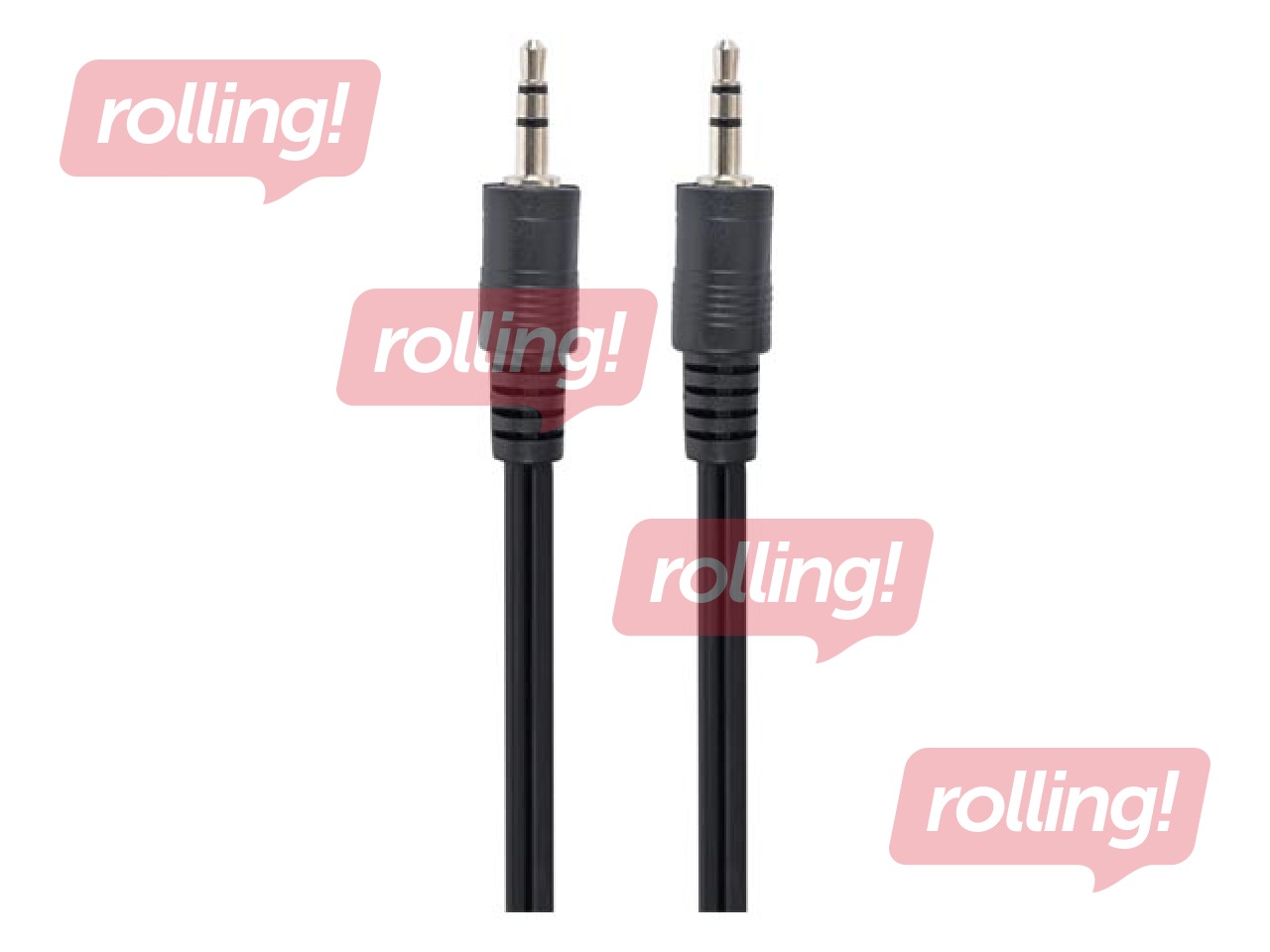 Kabelis Gembird 3,5mm Plug - Plug, 1.2m savienotājs, stereo