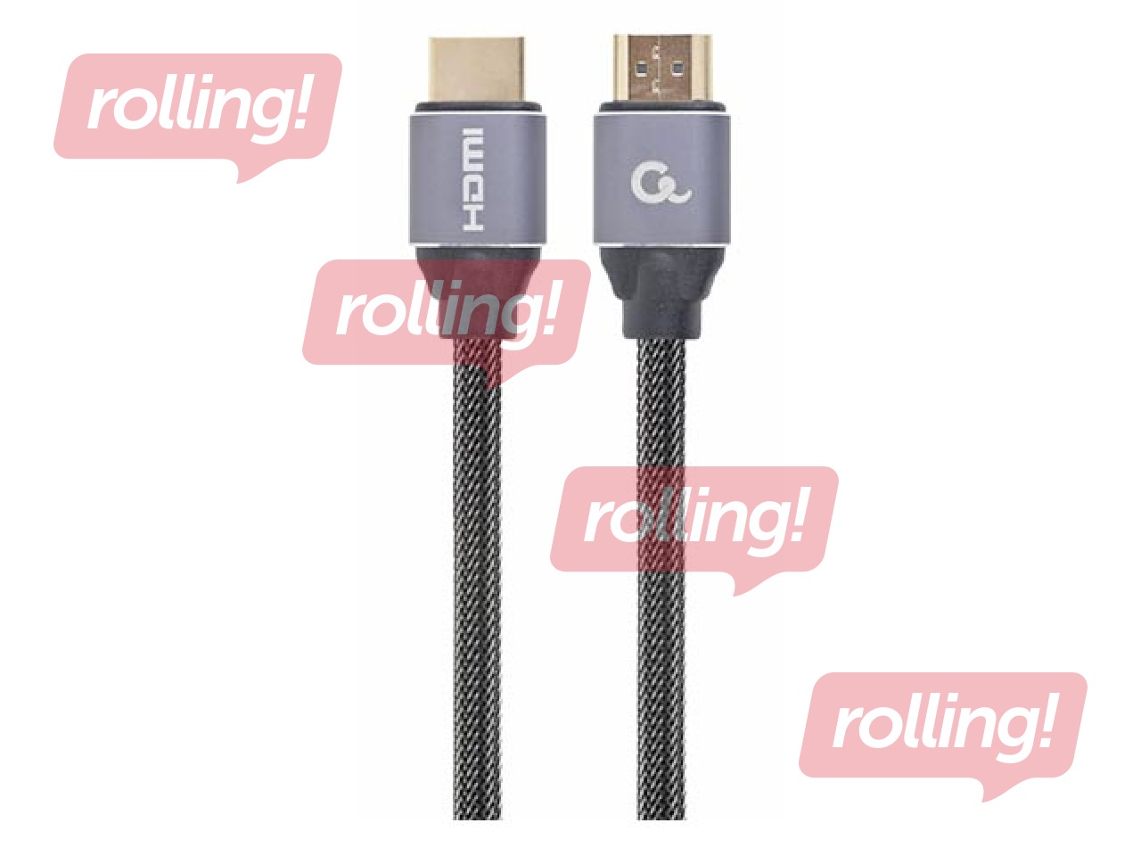 Kabelis Gembird Premium Series HDMI - HDMI 3m, metālisks, 4K