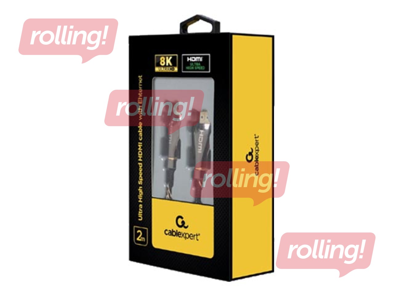Gembrid HDMI Male - HDMI Male 2m 8K Premium with Ethernet