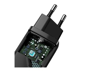 Зарядное устройство Baseus GaN2 USB + Type C, 65Вт, чёрный