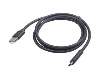 Savienotājvads Gembird USB - Type C 1m, melns