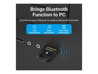Adapteris Vention USB-A Bluetooth 5.0 CDSB0 (melns)