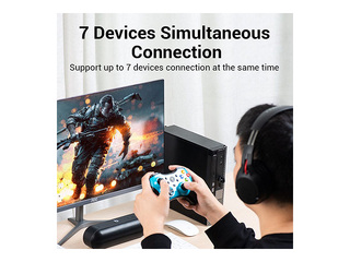 Adapteris Vention USB-A Bluetooth 5.0 CDSB0 (melns)