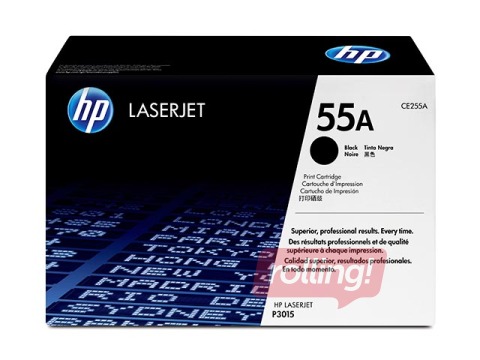 Tonera kasete HP LJ P3015, melna, (6000 lpp.)