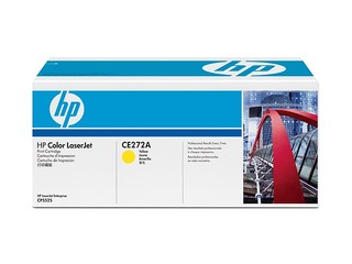Tonera kasete HP CLJ CP5525N, dzeltena, (15000 lpp.)