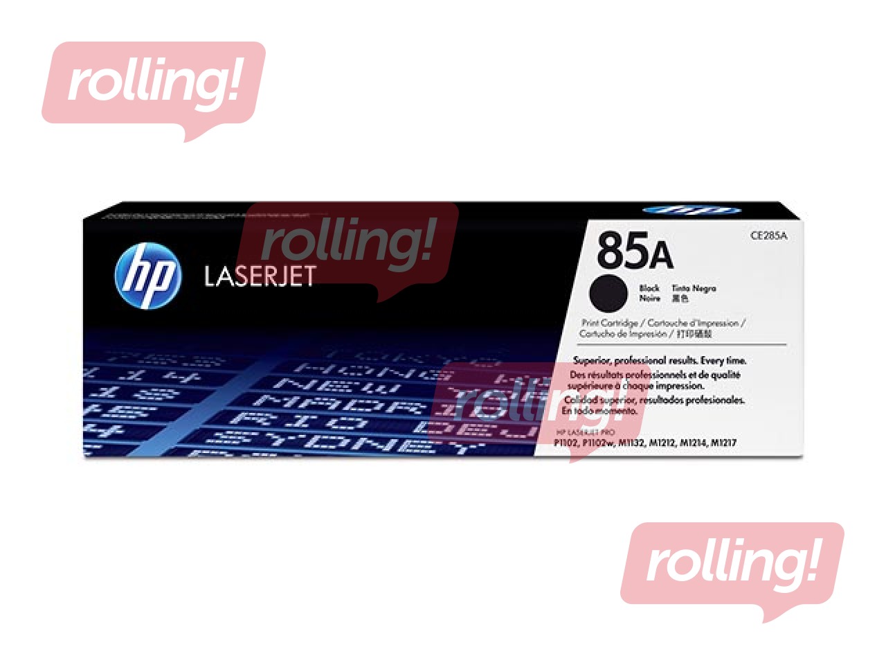 Tonera kasete HP LJ P1102/ M1212, melna, (1600 lpp.)