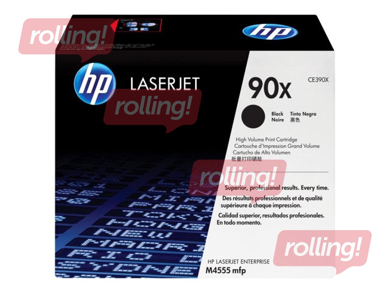 Тонер-картридж HP LJ M4555, чёрный, (24000 стр.)