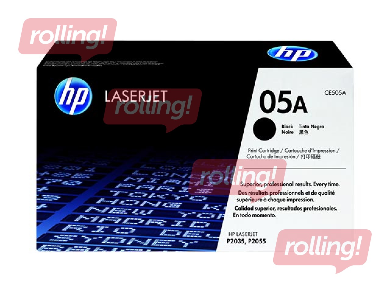 Tonera kasete HP LJ P2035/ P2055, melna, (2300 lpp.)
