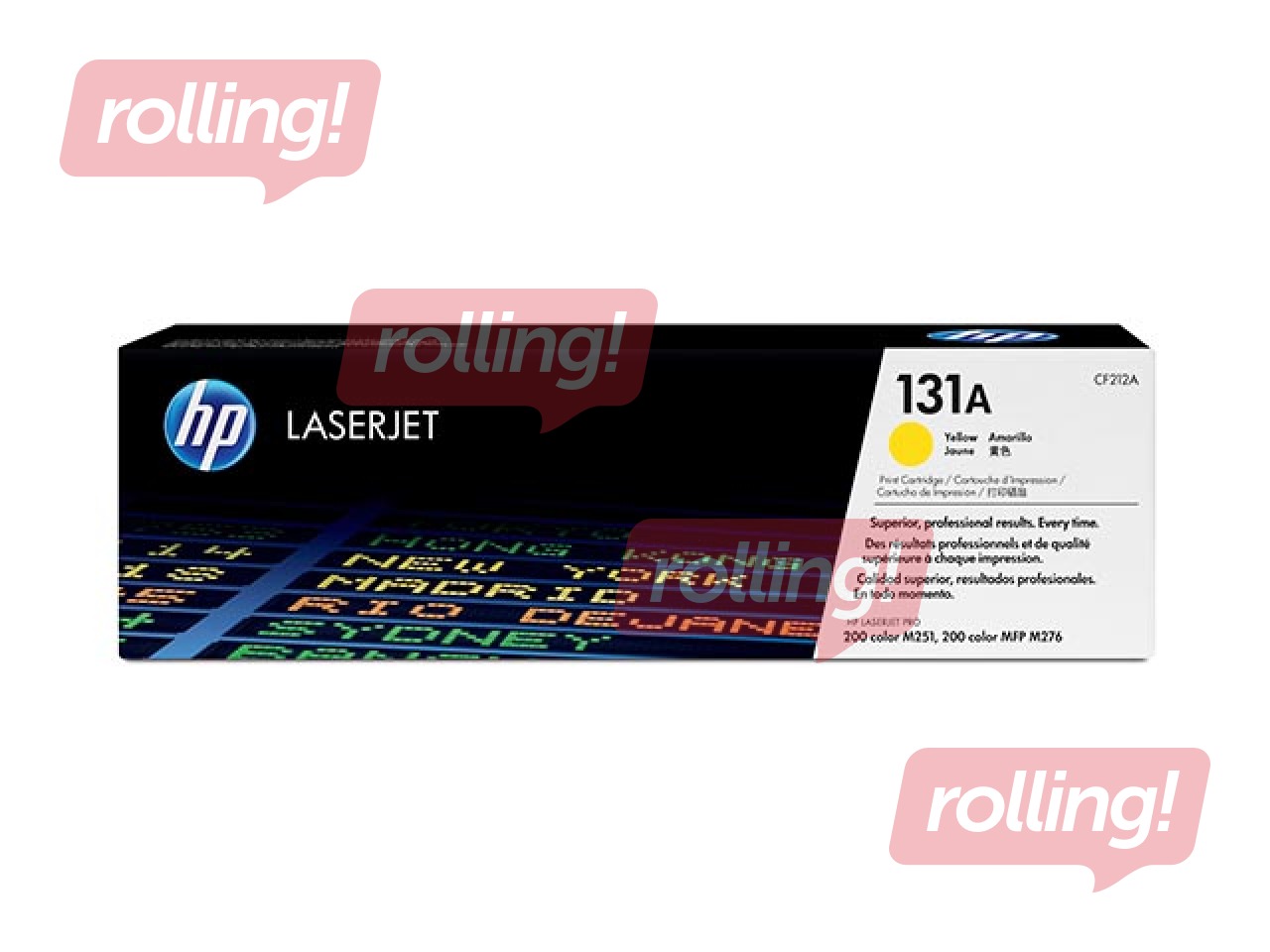 Tonera kasete HP CLJ  PRO 200 M251NW, dzeltena, (1800 lpp.)