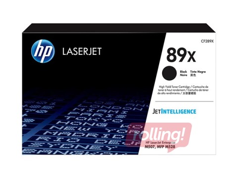 Toner Cartridge HP 89X, black, 10000 pages