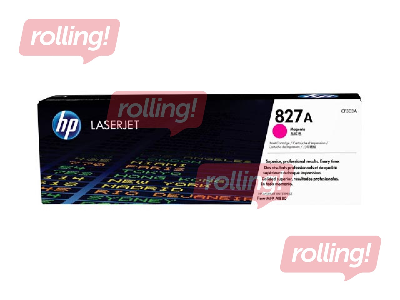 Tonera Kasete HP 827A, Fuksīna sarkana (32500 lpp)