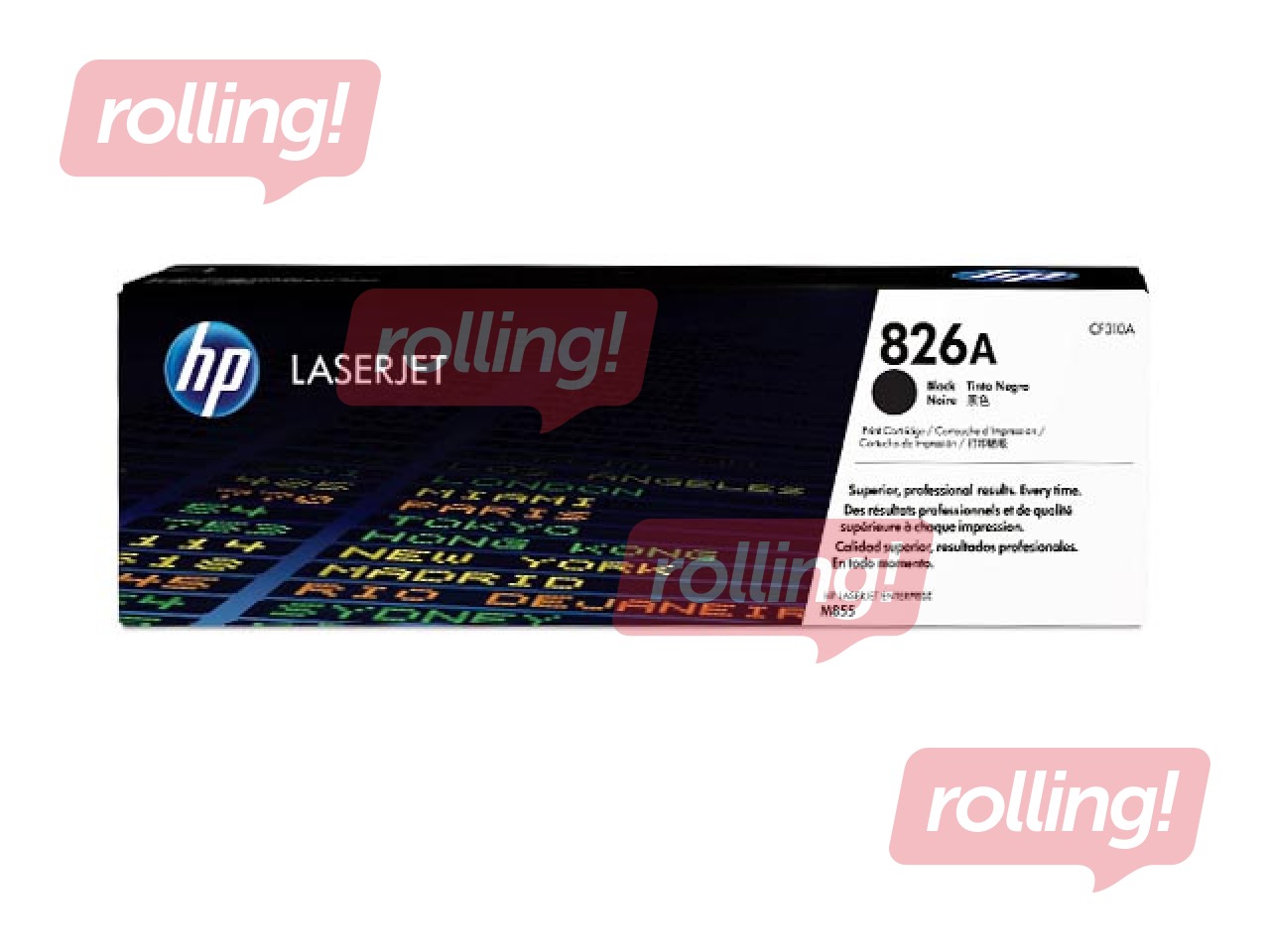 Tonera Kasete HP 826A, Melna (29000 lpp)