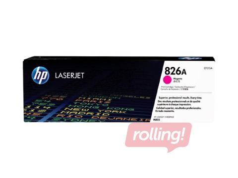 Tonera Kasete HP 826A, fuksīna sarkana (31500 lpp)