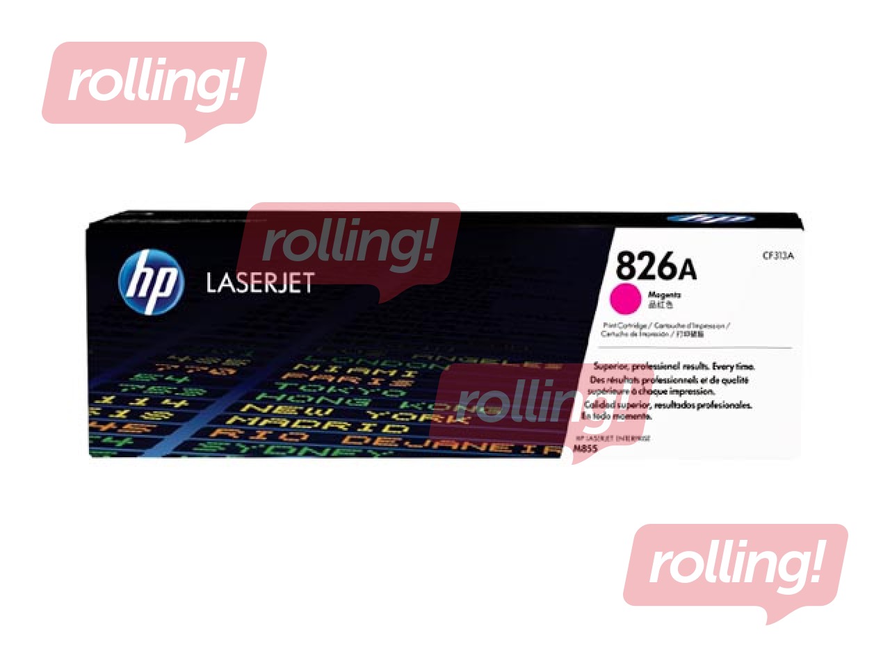 Tonera Kasete HP 826A, fuksīna sarkana (31500 lpp)