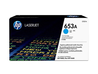 Tonera kasete HP 653A Ciānzila LaserJet Enterprise MFP M680, 16500 lpp