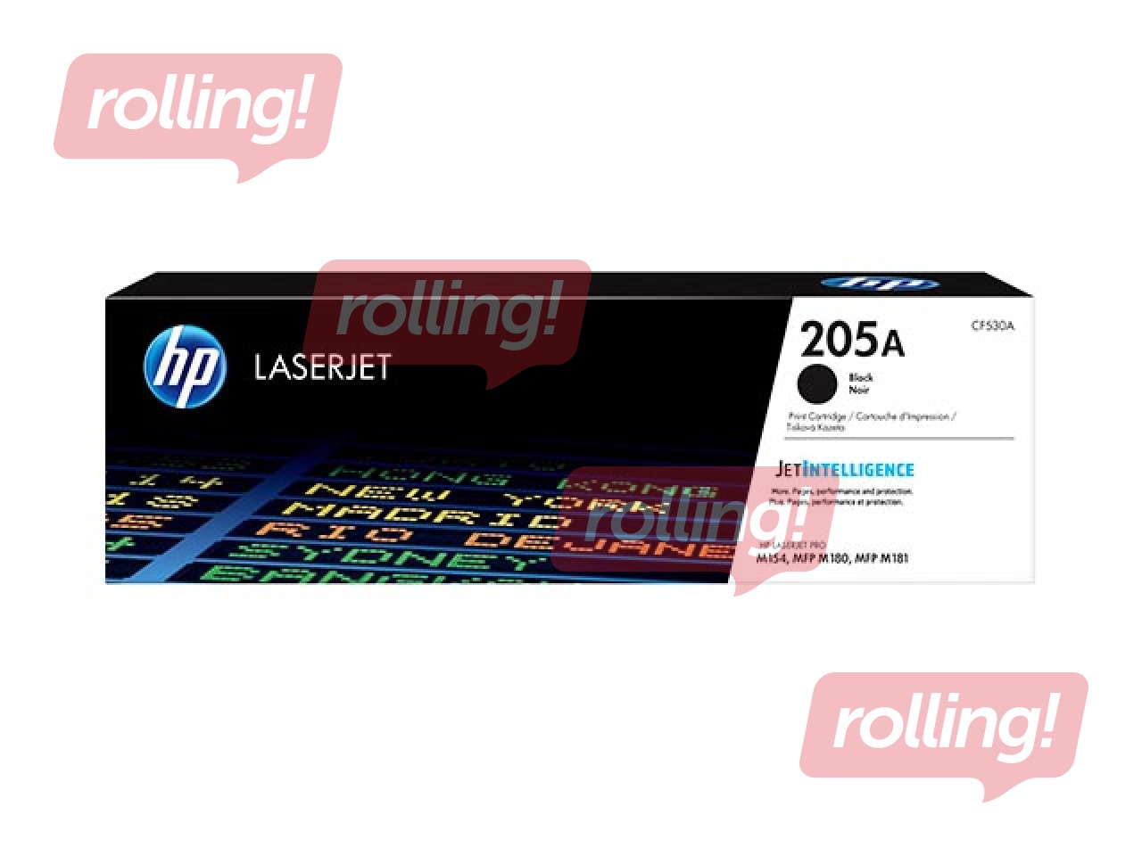Tonera kasete HP No.205, Melna (1100 lpp)