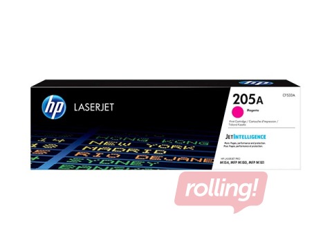Tonera kasete HP No.205A, Fuksīna sarkana (900 lpp)