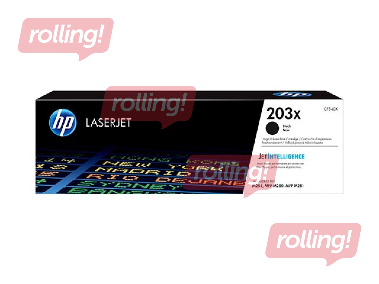 HP Cartridge No.203X Black (3200 pgs)