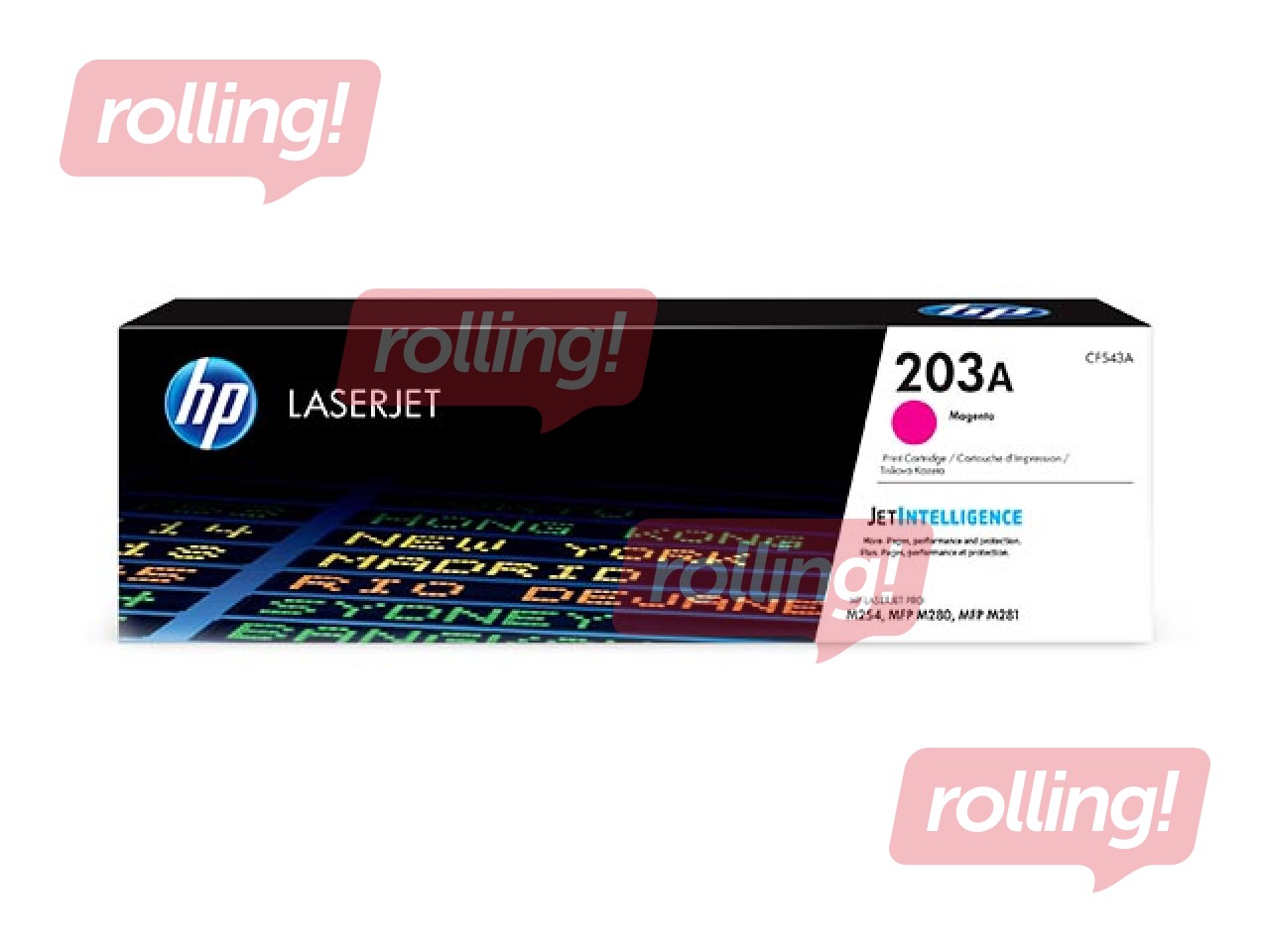 HP Cartridge No.203A Magenta (1300 pgs)