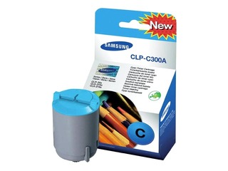Tonera kasete Samsung CLP-300, ciānzila, (1000 lpp.)