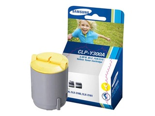 Tonera kasete Samsung CLP-300, dzeltena,  (1000 lpp.)