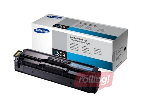 Tonera kasete Samsung CLP-415, ciānzila, (1800 lpp.)
